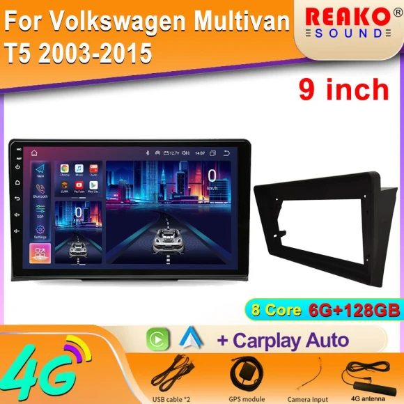 Android Car Radio Multimedia Navigation System — Car Infotainment System, Reakosound