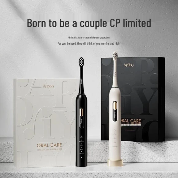 Couple's Smart Sonic Electric Toothbrush — Electric Toothbrush, Apiyoo