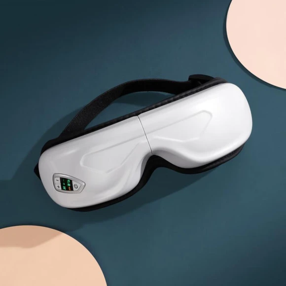 Foldable Eye Massager with Heat and Bluetooth — Massage Gun, ODINK