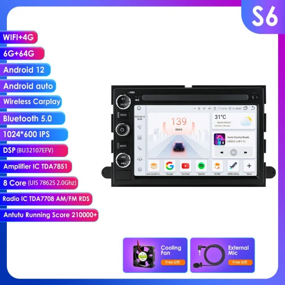 Intelligent 2din Android Car Stereo — Car Infotainment System, Hizpo