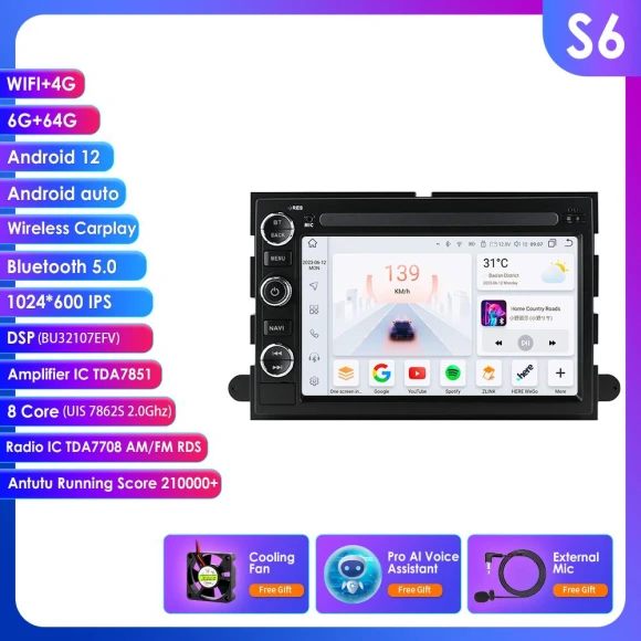 Intelligent 2din Android Car Stereo — Car Infotainment System, Hizpo