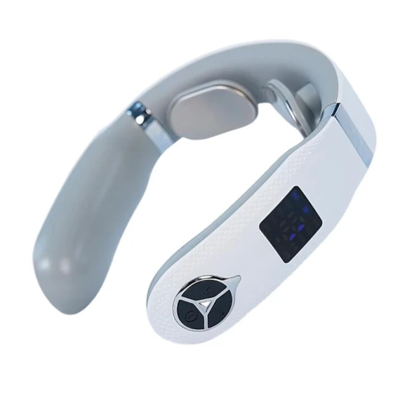 Portable Neck Massager with Heat and Pulse — Massage Gun, JDST