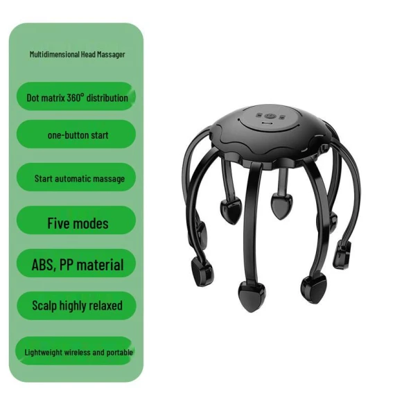 Smart 360° Head Massager — Massage Gun, Kangzuo