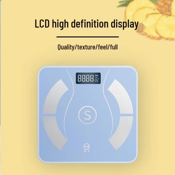 Smart Bluetooth Body Fat Scale with LED Display — Smart Scale, Yangtze