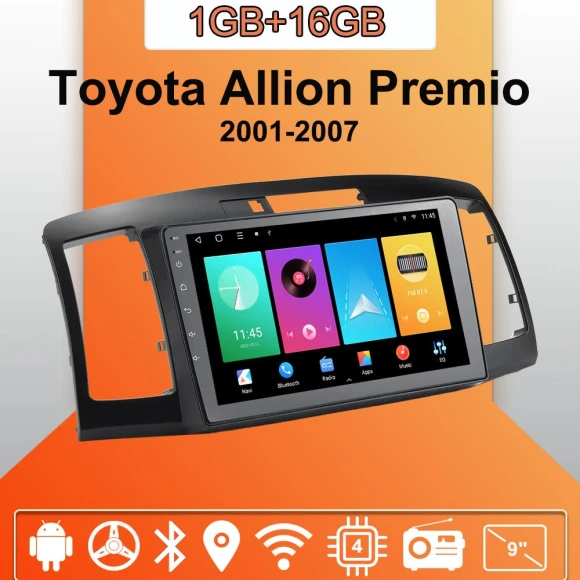 Android CarPlay Car Radio Multimedia Player with GPS Navigation, Bluetooth, and WiFi — Car Infotainment System, IJCRAZY