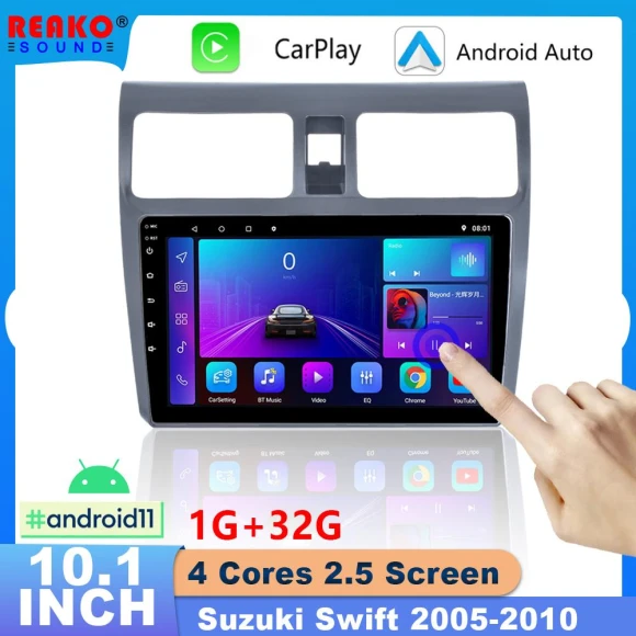 Car Stereo System with Android, Multimedia Video Player, Navigation, GPS — Car Infotainment System, Reakosound