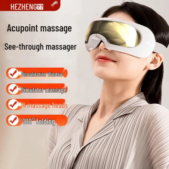 Portable Foldable Bluetooth Visual Eye Massager — Massage Gun, JDST online