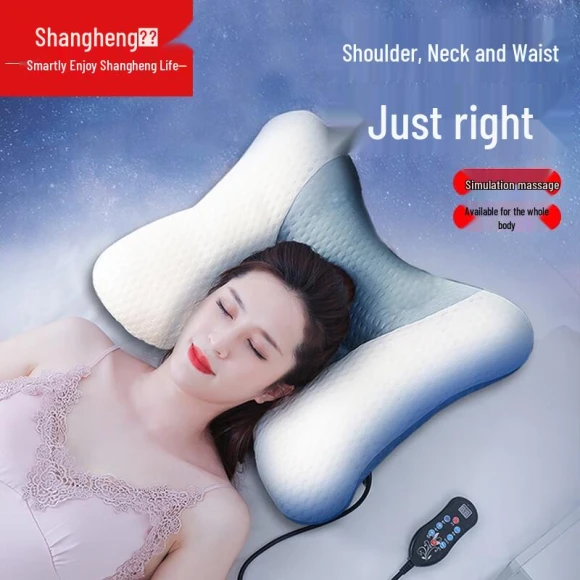 Smart Mugwort Neck and Shoulder Massage Pillow — Massage Gun, Shangheng