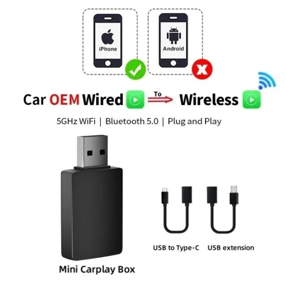 Wireless CarPlay Adapter, Xixi Global Purchasing