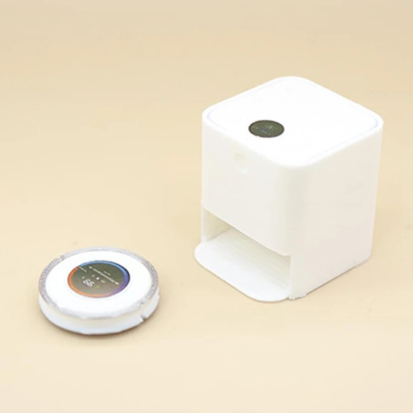 Mini Robot Vacuum Cleaner White Miniature Accessories Creative Dollhouse Furniture Toy — Robot Pet, gesenme