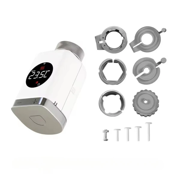 Wi-Fi Thermostatic Radiator Valve with Programmable Remote Temperature Control via App — Heating System, Starting from scratch