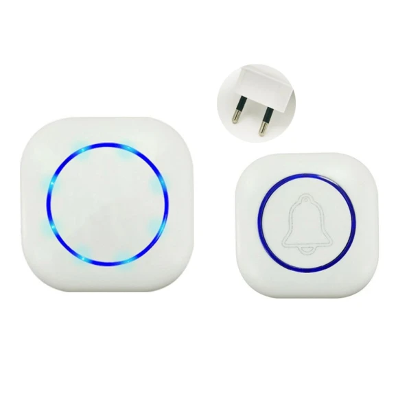 Wireless Doorbell with 4 Volume Levels — Video Doorbell, Khjkllo59vn