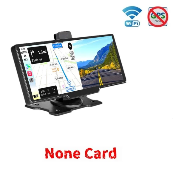 4K High Resolution Wireless Optical Sensor Carplay Car WiFi Navigation GPS Dual Recording Dash Cam — Dash Cam, CANKE