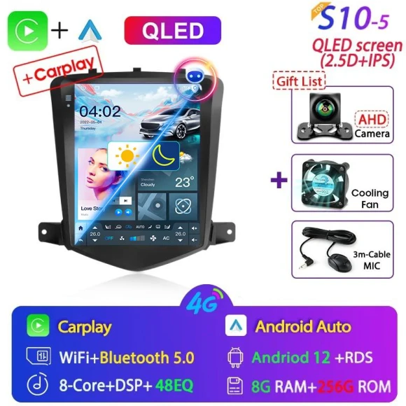 9.7-inch Android 12 Car Radio — Car Infotainment System, ZoomSpark