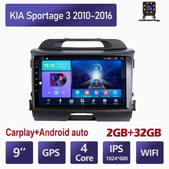 9-inch Android CarPlay Car Radio — Car Infotainment System, SuperM SL