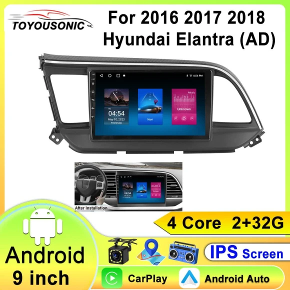 Android 13 CarPlay Auto Multimedia Video Player Stereo GPS WIFI BT 360 Camera — Car Infotainment System, ToyousoniC