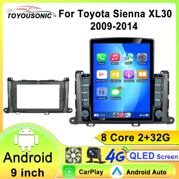 Car Multimedia Player with GPS and Android 13 — Car Infotainment System, ToyousoniC