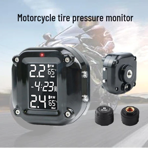 External/Built-in Tire Pressure and Temperature Monitor for Electric Two-Wheelers — TPMS, GearUp AutoMoto