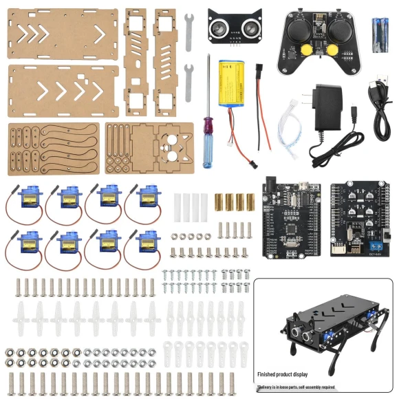 Quadruped Bionic Robot Dog Programming & Remote Control Kit — Robot Pet, Voyex