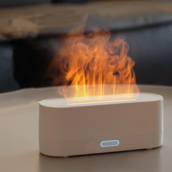 RGB Flame Smart Aroma Diffuser — Essential Oil Diffuser, MUXUE