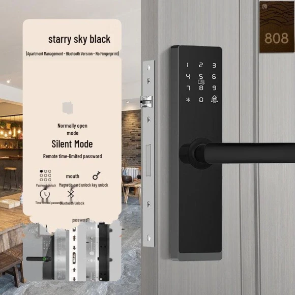 Smart Fingerprint Door Lock — Smart Lock, Shengbai