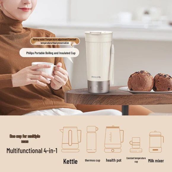 Smart Temperature Control Kettle and Coffee Cup — Electric Kettle, Philips