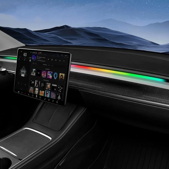Car Ambient Lighting Strip — LED Strip Lights, Tesla