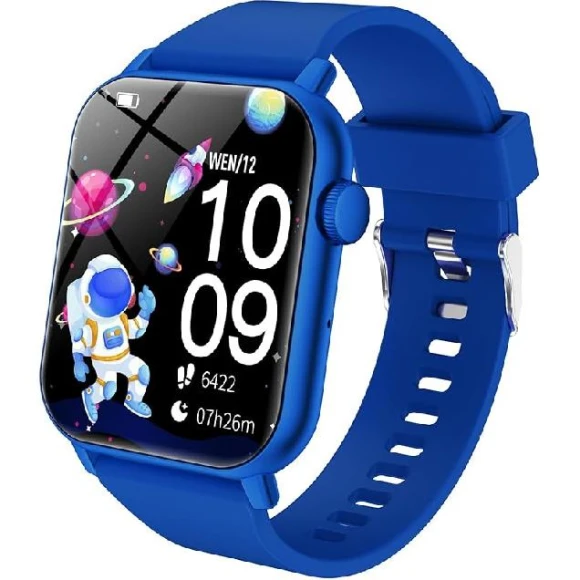 Kids Smart Watch with HD Touch Screen, IP68 Waterproof, Puzzle Games, Step Counter, Heart Rate, Sleep Monitor,... — Smart Watch