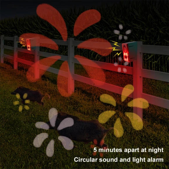 Outdoor Motion Sensor Alarm with Solar Power — Motion Sensor, Seahorse Home