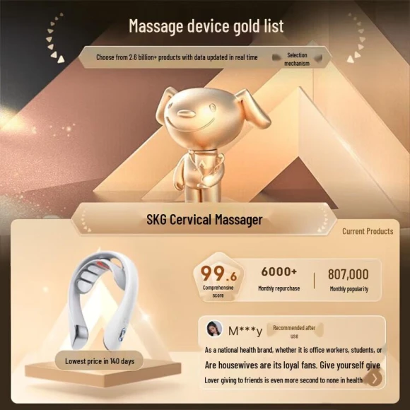 Smart Cervical Neck Massager — Massage Gun, SKG
