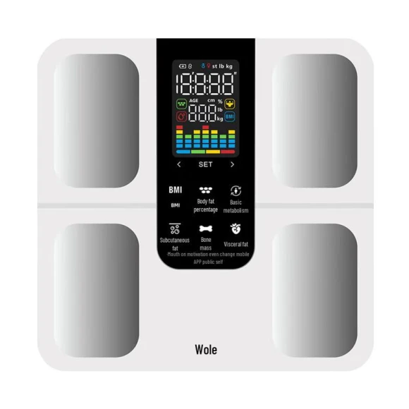 Smart Color Screen Body Fat Scale — Smart Scale, ICOMON