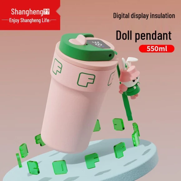 Smart Digital Display Insulated Bottle — Smart Water Bottle, Shangheng