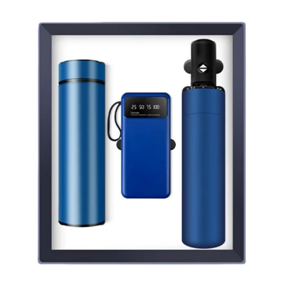 Smart Display Thermos Gift Set — Smart Water Bottle, ZhiMeiHuanQiu