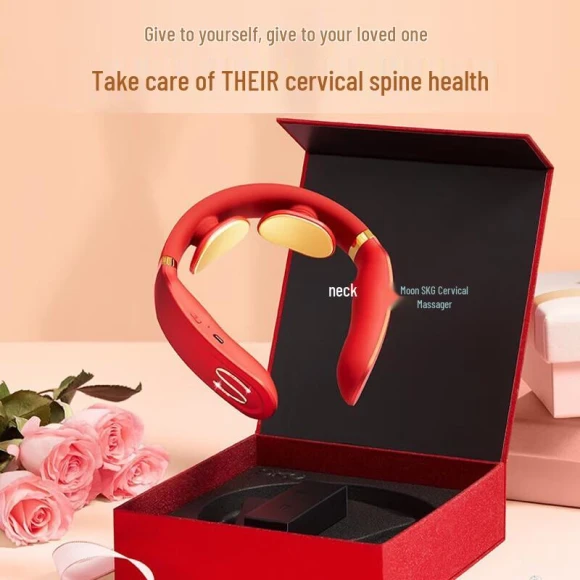 Smart Neck Massager with Heat — Massage Gun, SKG