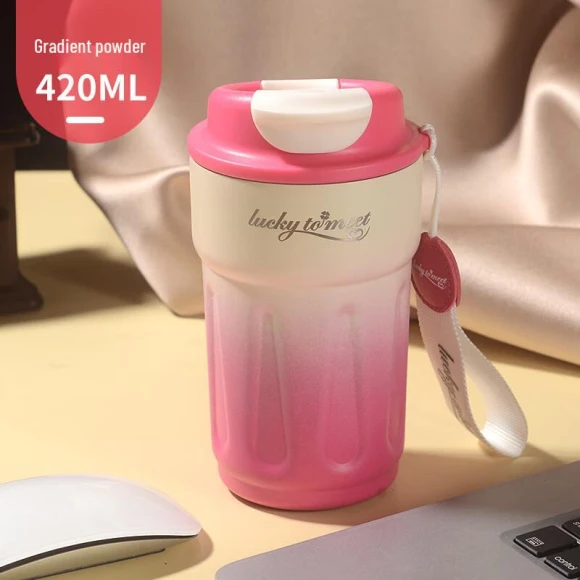 Smart Temperature Display Coffee Thermos — Smart Water Bottle, Yuzhuxun