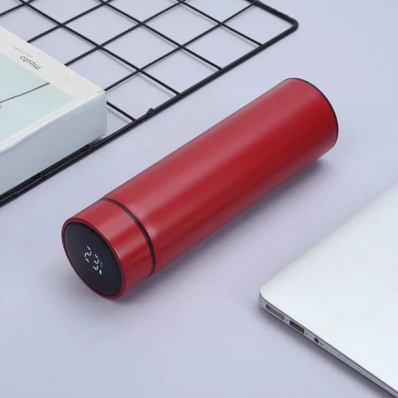 Smart Temperature Display Insulated Bottle — Smart Water Bottle, Shangqi