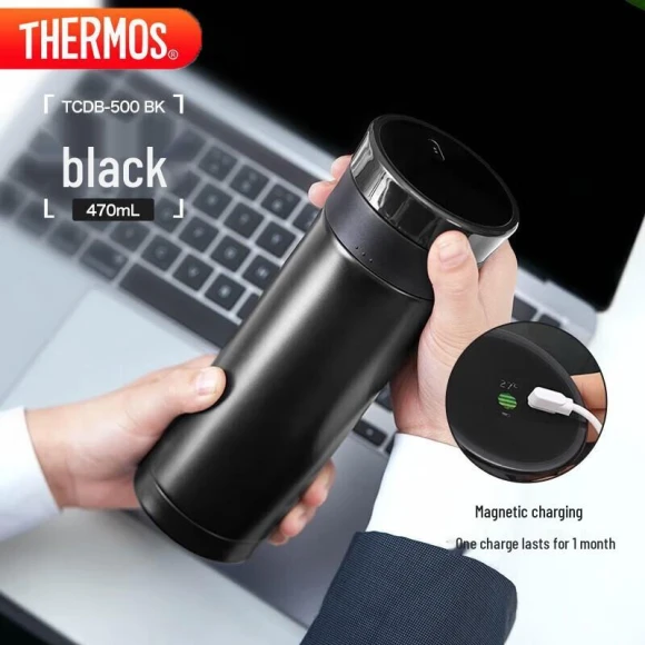 Smart Temperature Display Stainless Steel Vacuum Flask — Smart Water Bottle, JDST online