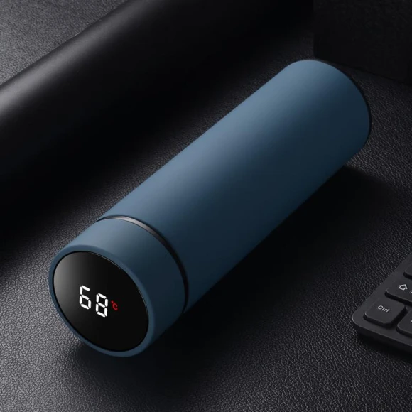 Smart Temperature Insulated Travel Mug — Smart Water Bottle, Shangqi
