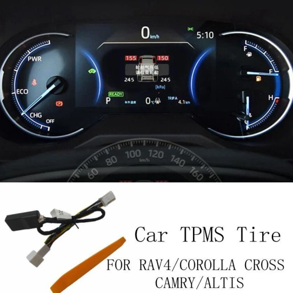 Tire Pressure Monitoring Display System — TPMS, ASDF