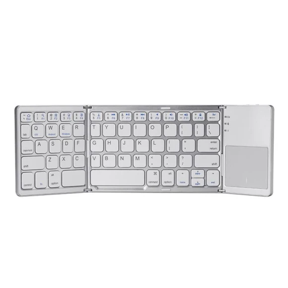 Tri-Fold Bluetooth Keyboard with Touchpad — Bluetooth Keyboard, Ally