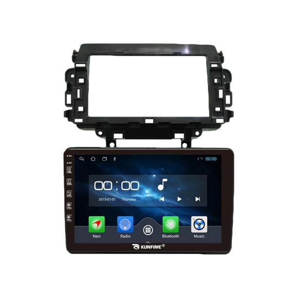 10 Inch Car Radio with CarPlay and Android Auto — Car Infotainment System, KUNFINE