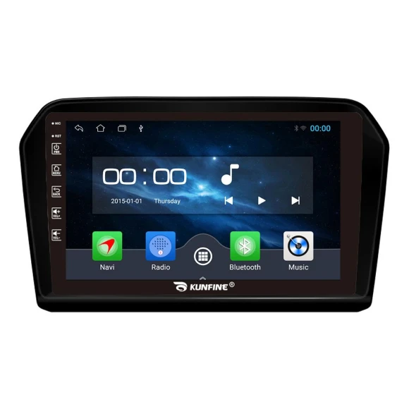 9 Inch Android Radio with CarPlay and Android Auto — Car Infotainment System, KUNFINE