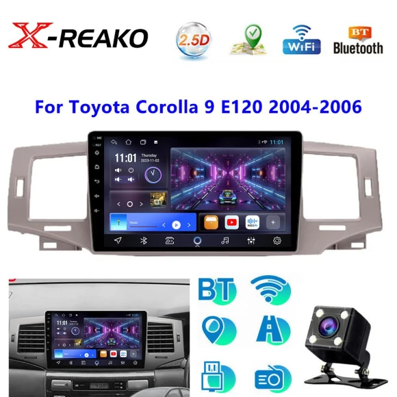 Android Car Stereo with GPS Navigation — Car Infotainment System, Reakosound