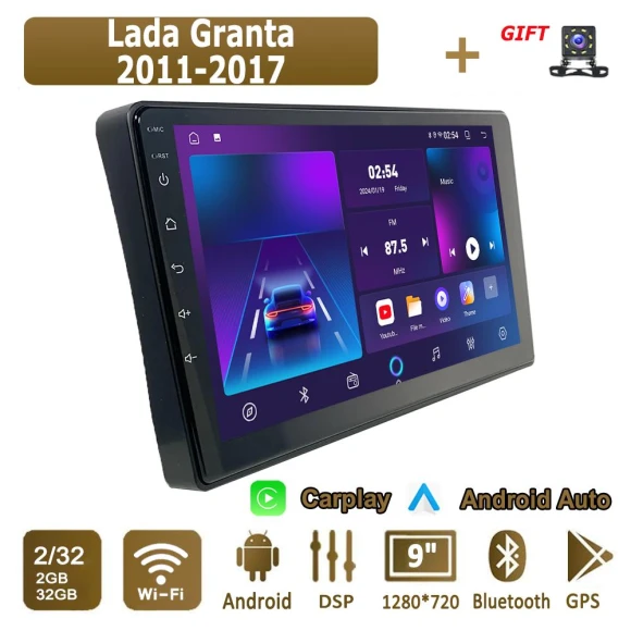 Android CarPlay Car Radio — Car Infotainment System, icreative