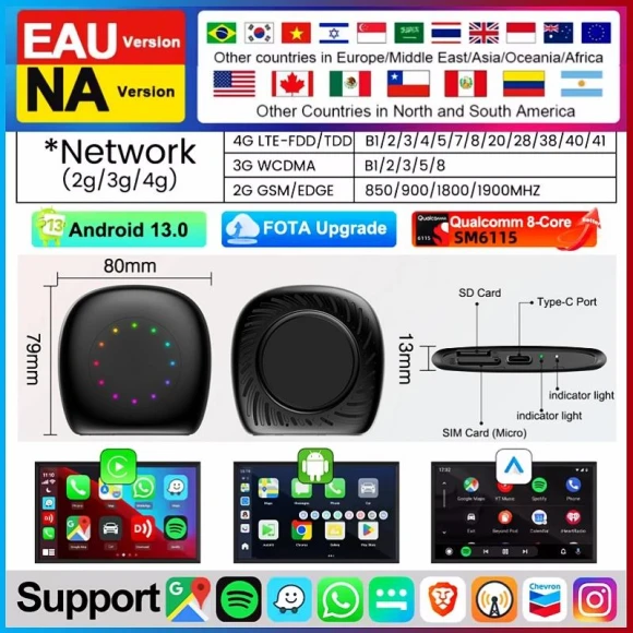 CarPlay Smart TV Streaming AI Box — Car Infotainment System, The Cozy Nook