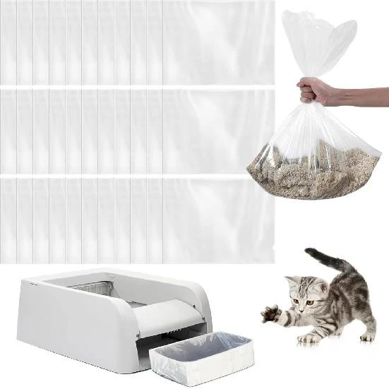 Cat Litter Box Bags Liners — Self-Cleaning Litter Box