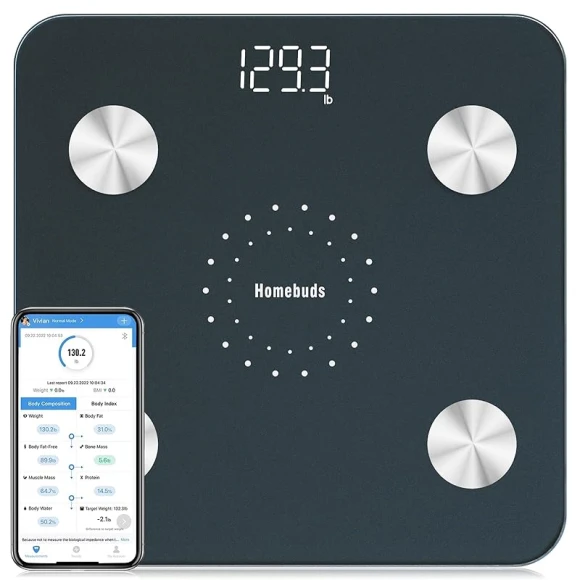 Digital Bathroom Scale for Body Weight — Smart Scale, 2ZD