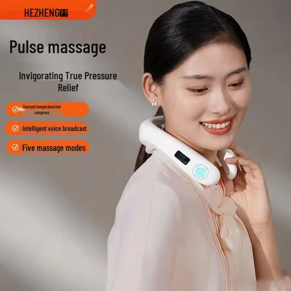 Electric Pulse Neck Massager — Massage Gun, Hezheng
