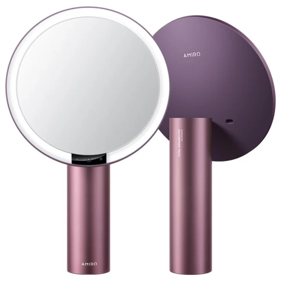 Smart LED Desktop Makeup Mirror — Skin Analyzer, AMIRO