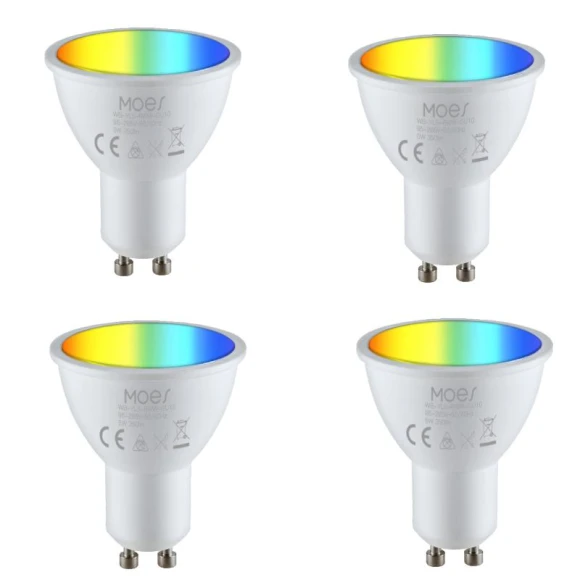 Smart LED GU10 Bulbs — Smart Light Bulb, Tuya